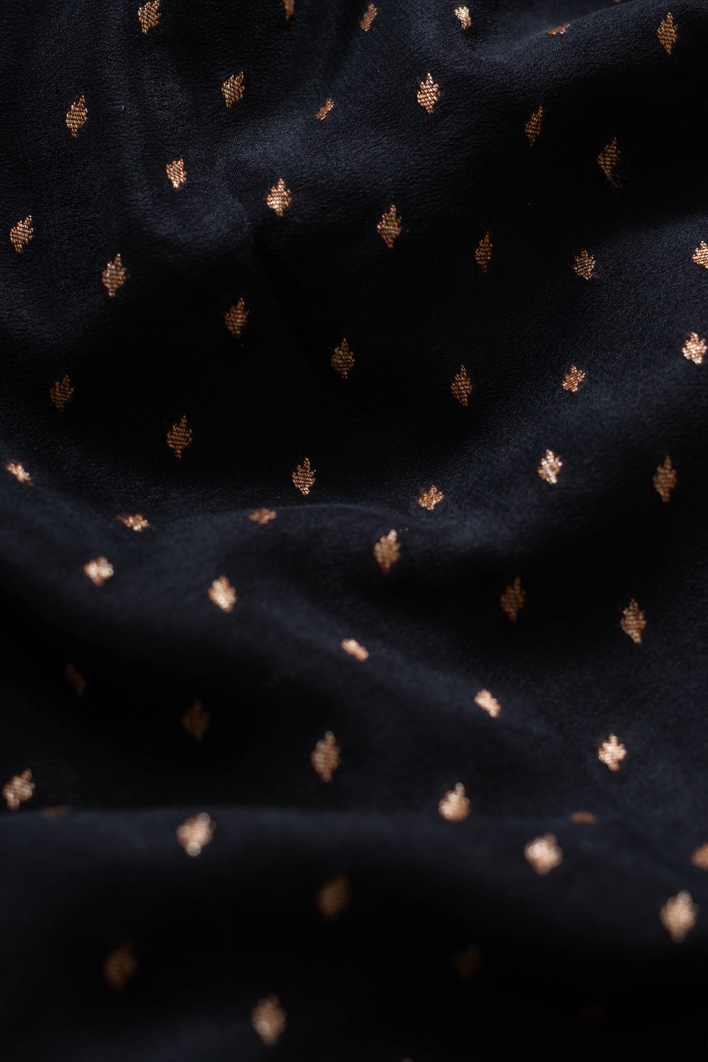 Black Banarasee Handwoven Saree