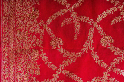 Black Crepe Silk Handwoven Banarasee Saree